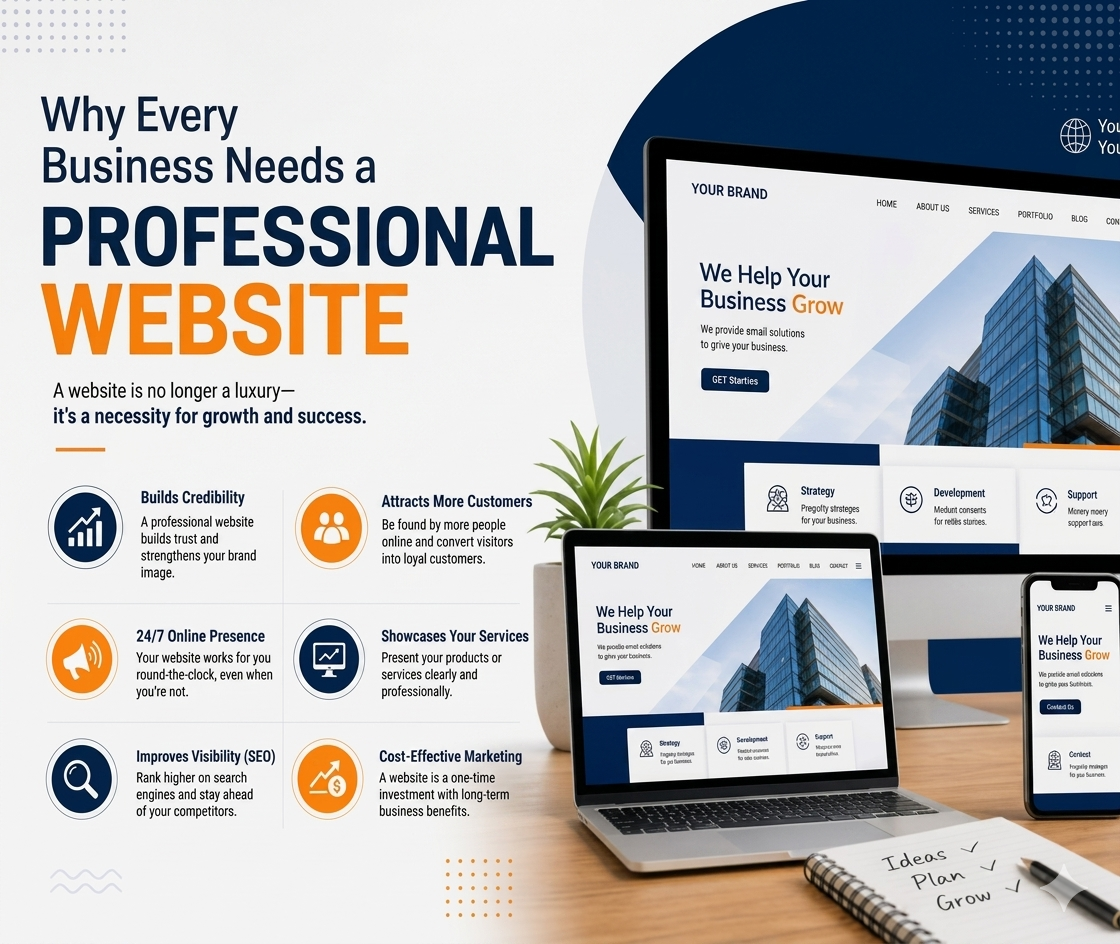 Why Every Business Needs a Professional Website