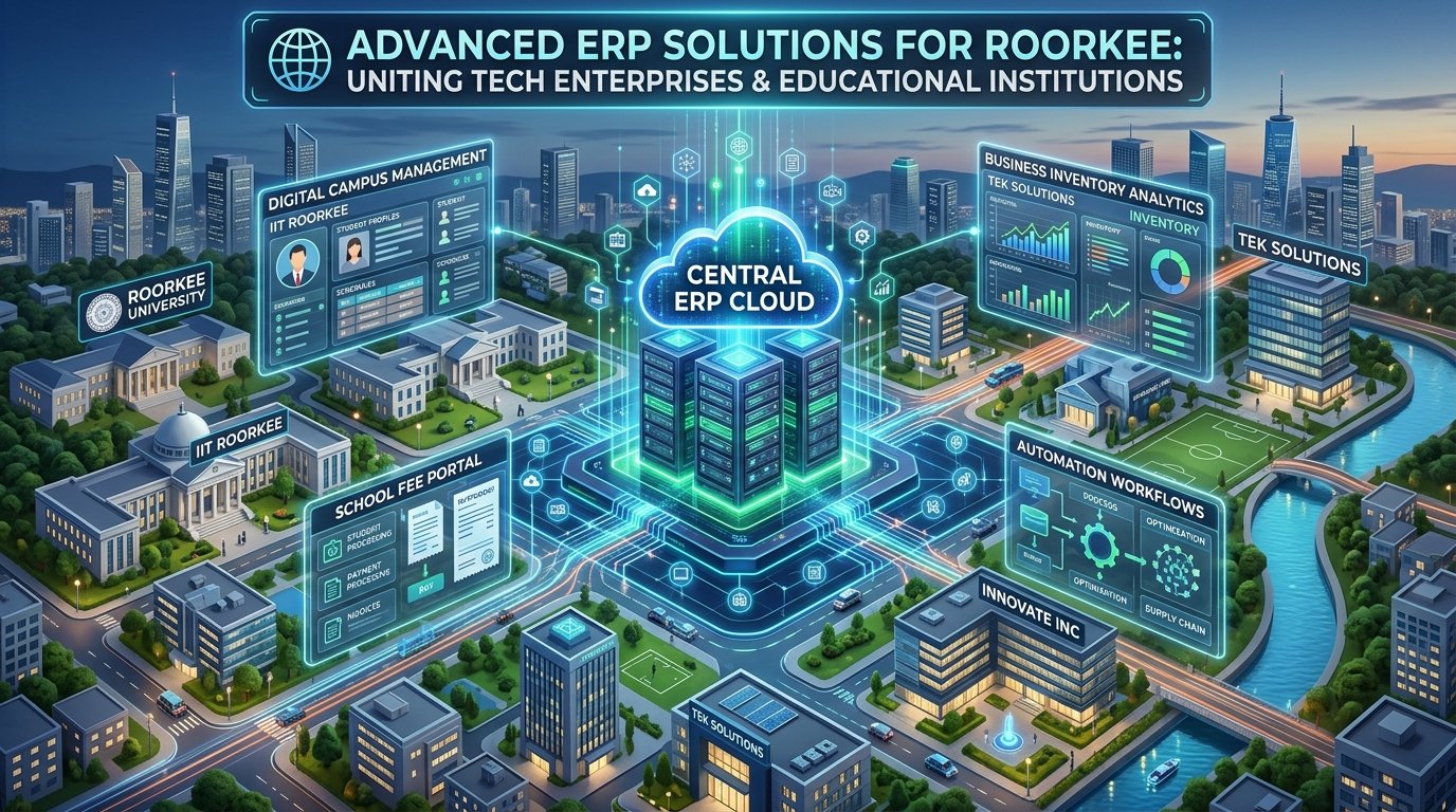 ERP Roorkee: Top Cloud ERP Software Solutions for Schools, Colleges & Enterprises in Roorkee