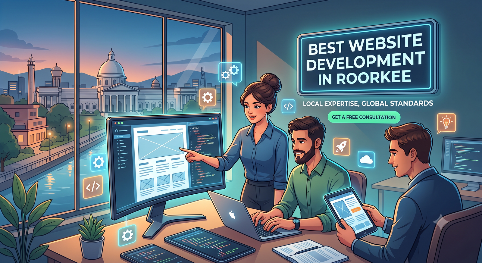 Best Website Development in Roorkee for High-Performance Business Platforms