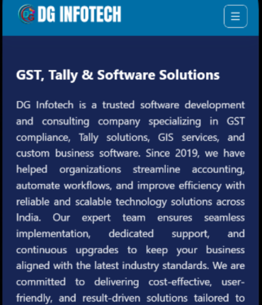 Business website